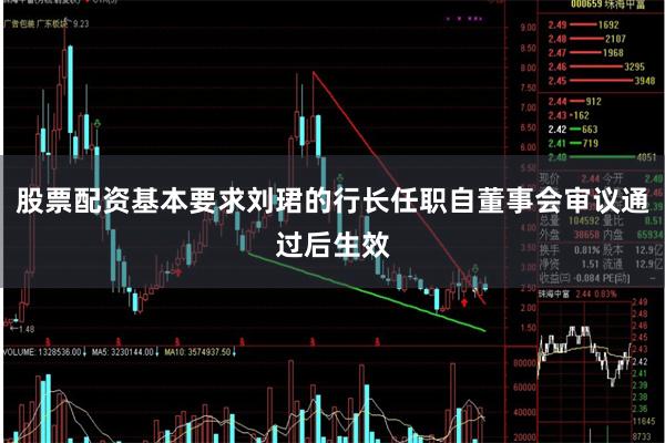 股票配资基本要求刘珺的行长任职自董事会审议通过后生效
