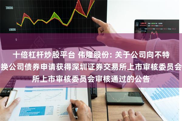 十倍杠杆炒股平台 伟隆股份: 关于公司向不特定对象发行可转换公司债券申请获得深圳证券交易所上市审核委员会审核通过的公告