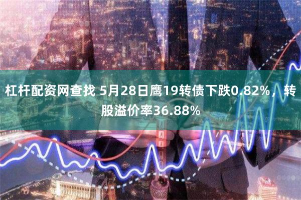 杠杆配资网查找 5月28日鹰19转债下跌0.82%,转股溢价率36.88%