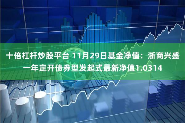 十倍杠杆炒股平台 11月29日基金净值:浙商兴盛一年定开债券型发起式最新净值1.0314